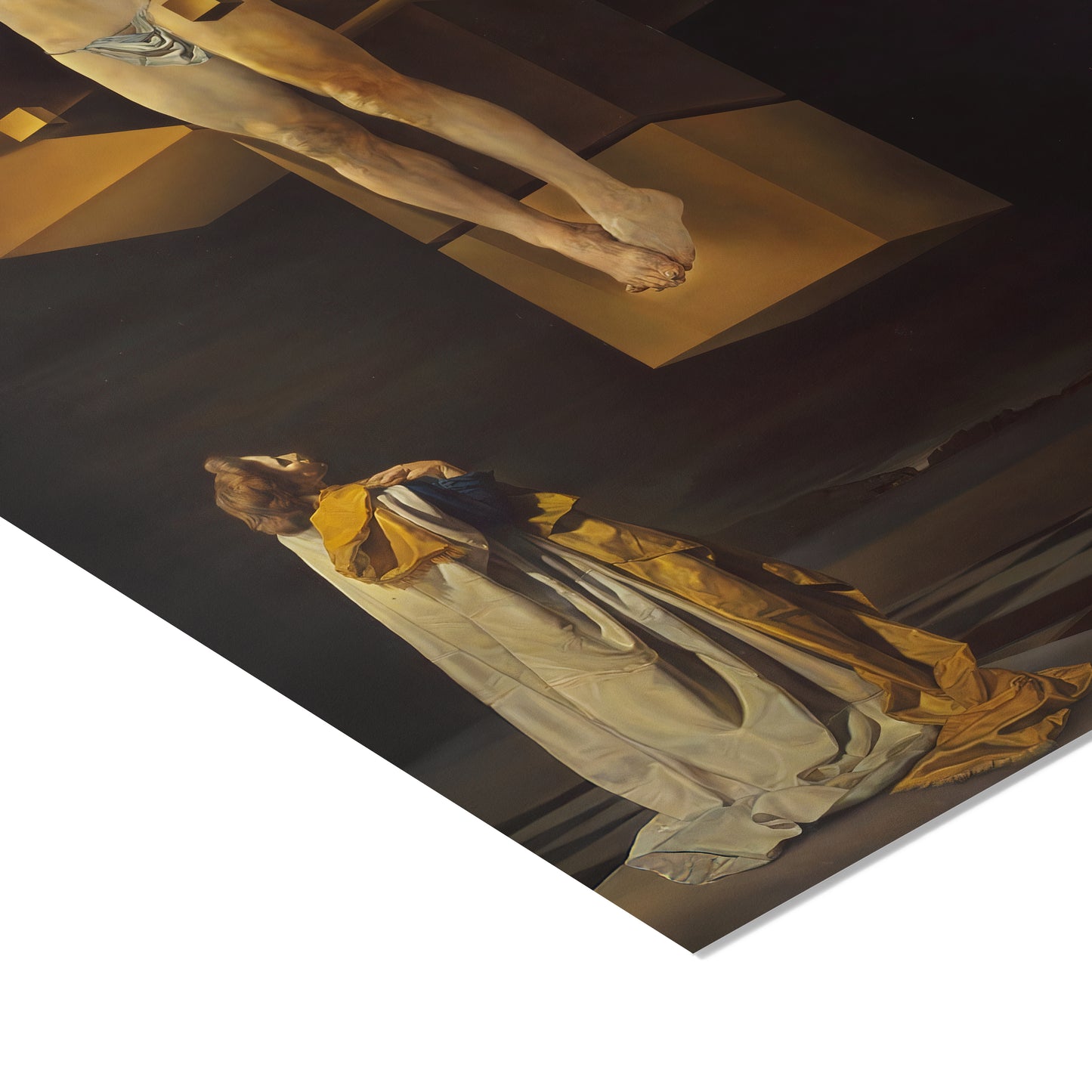 Crucifixion (Corpus Hypercubus) | Salvador Dalí | 1954