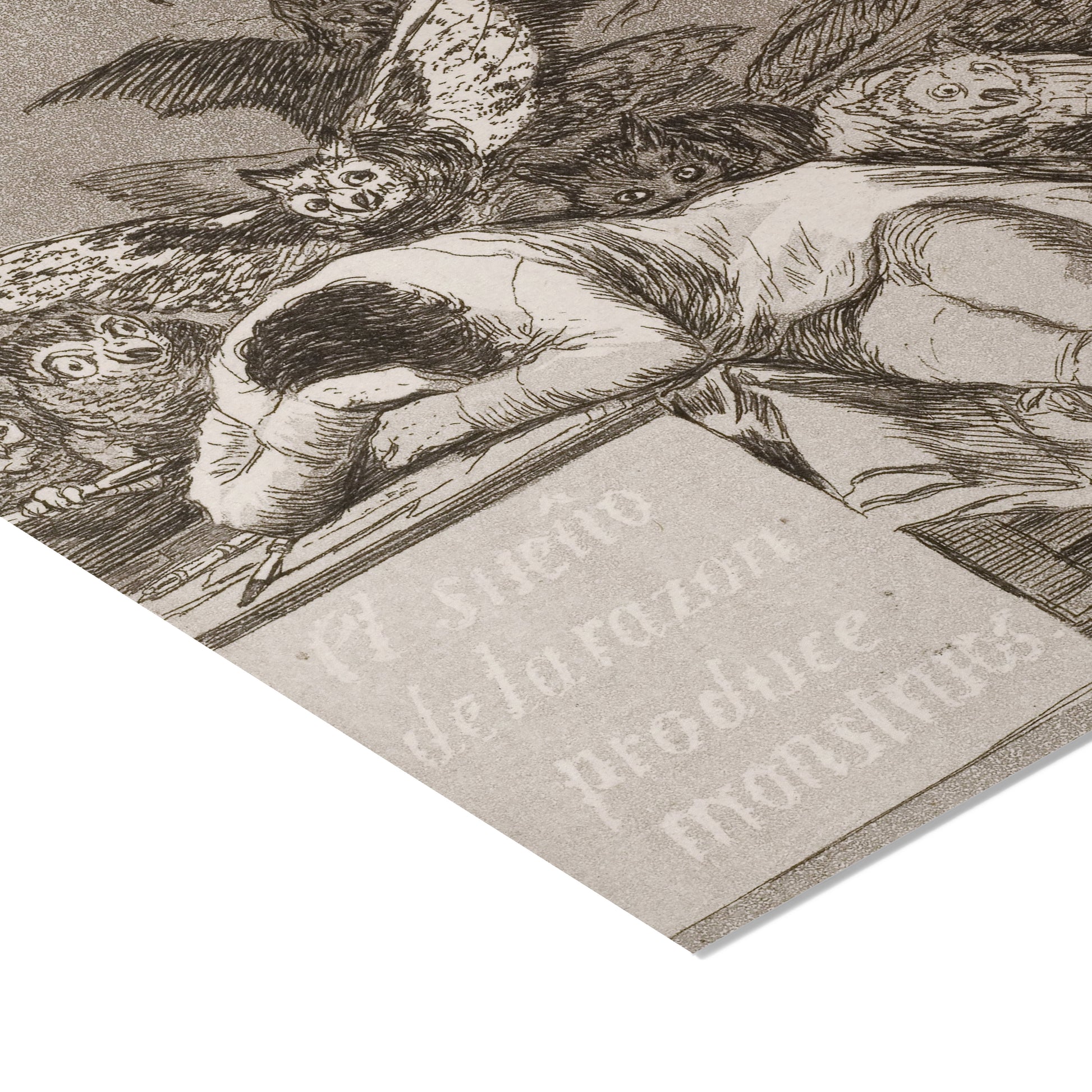 francisco goya the sleep of reason produces monsters The Sleep of Reason Produces Monsters | Francisco Goya