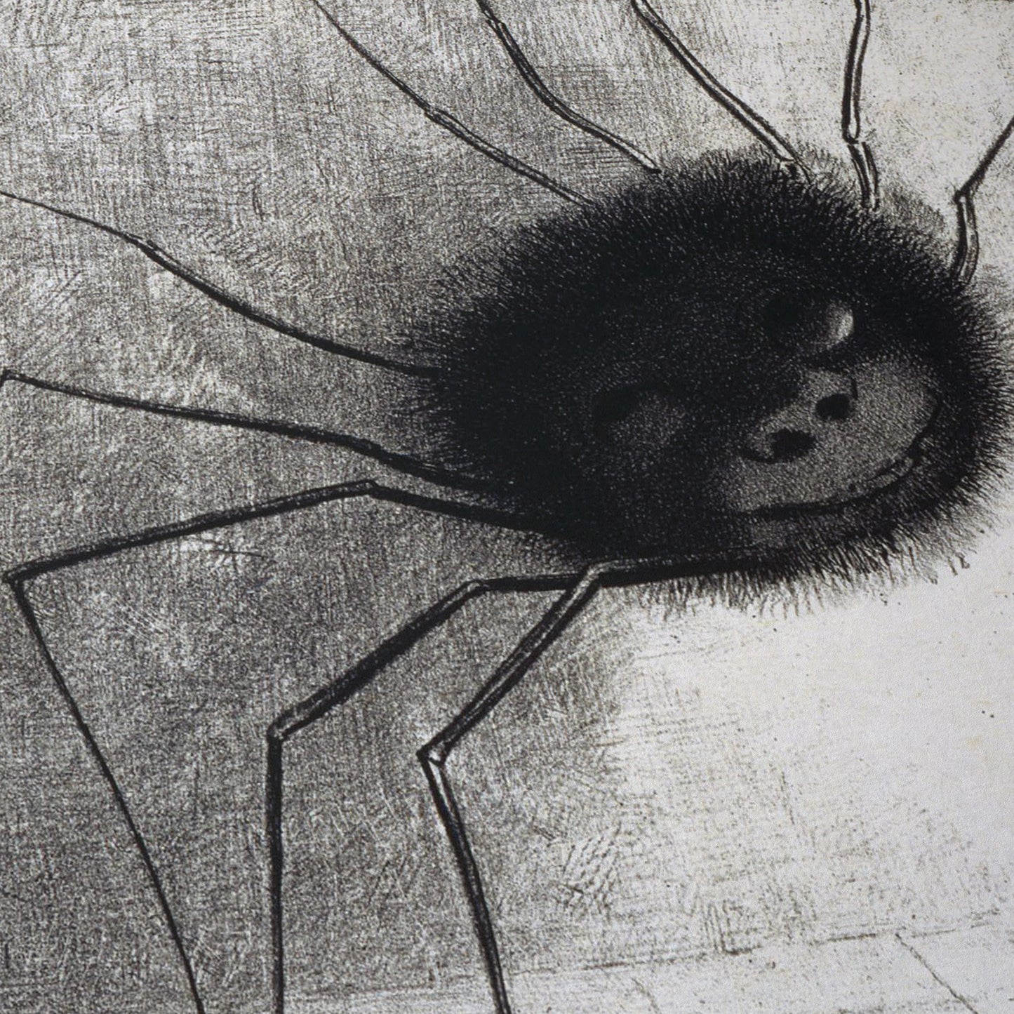 The Smiling Spider | Odilon Redon | 1891