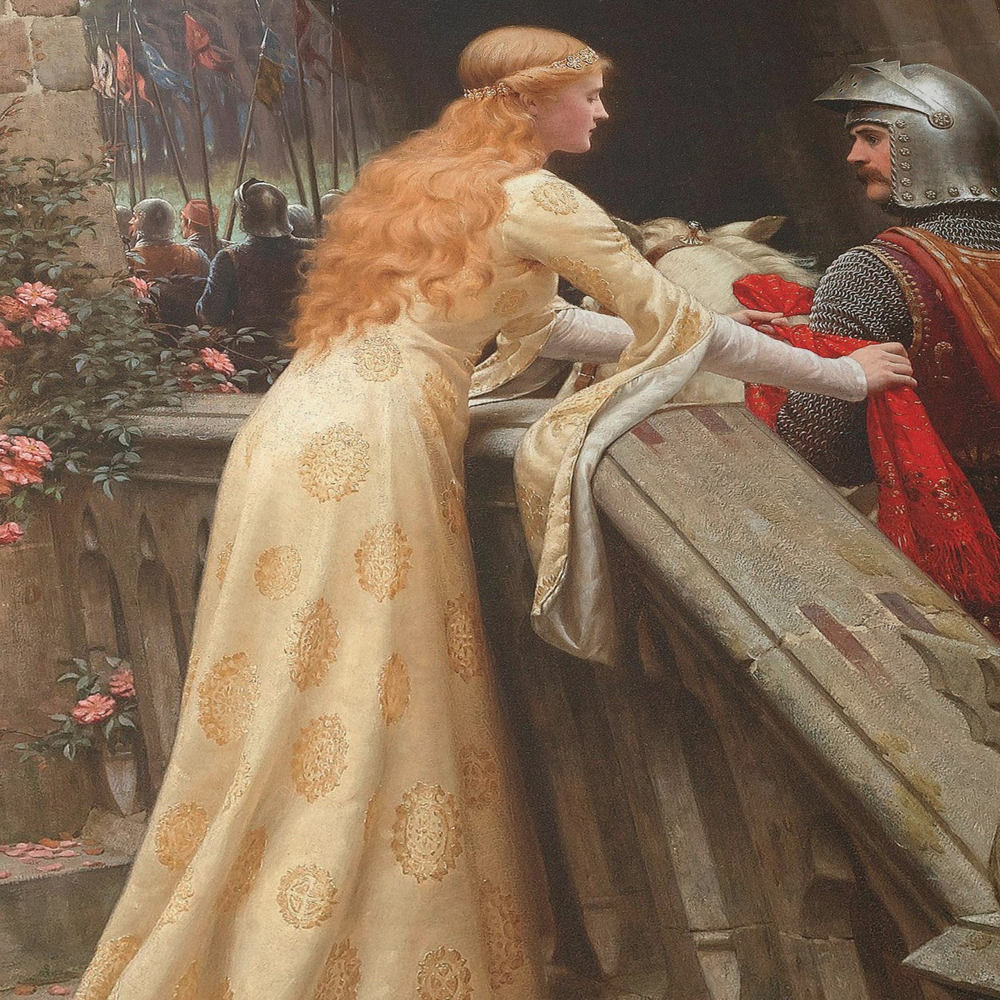God Speed | Edmund Leighton | 1900