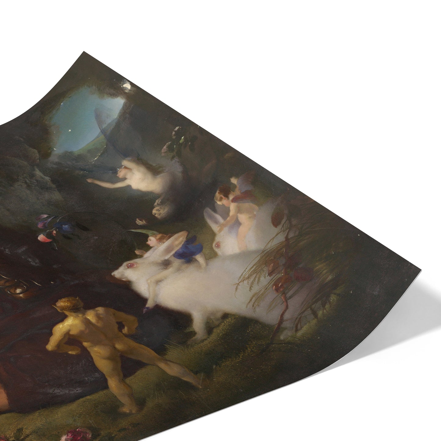 A Midsummer Night's Dream. Titania and Bottom | Sir Edwin Landseer | 1851