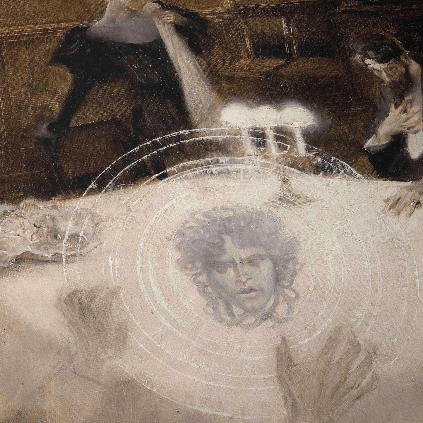 L’avertissement (Spirit scene) | Serafino Macchiati | 1905
