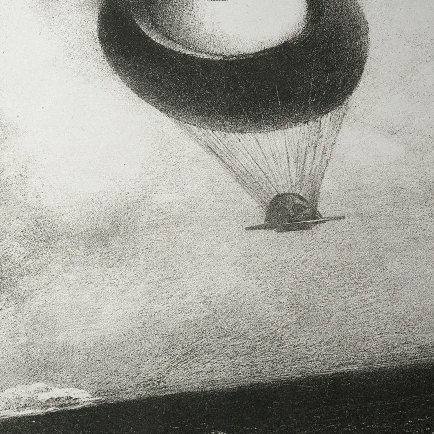 Eye-Balloon | Odilon Redon | 1878