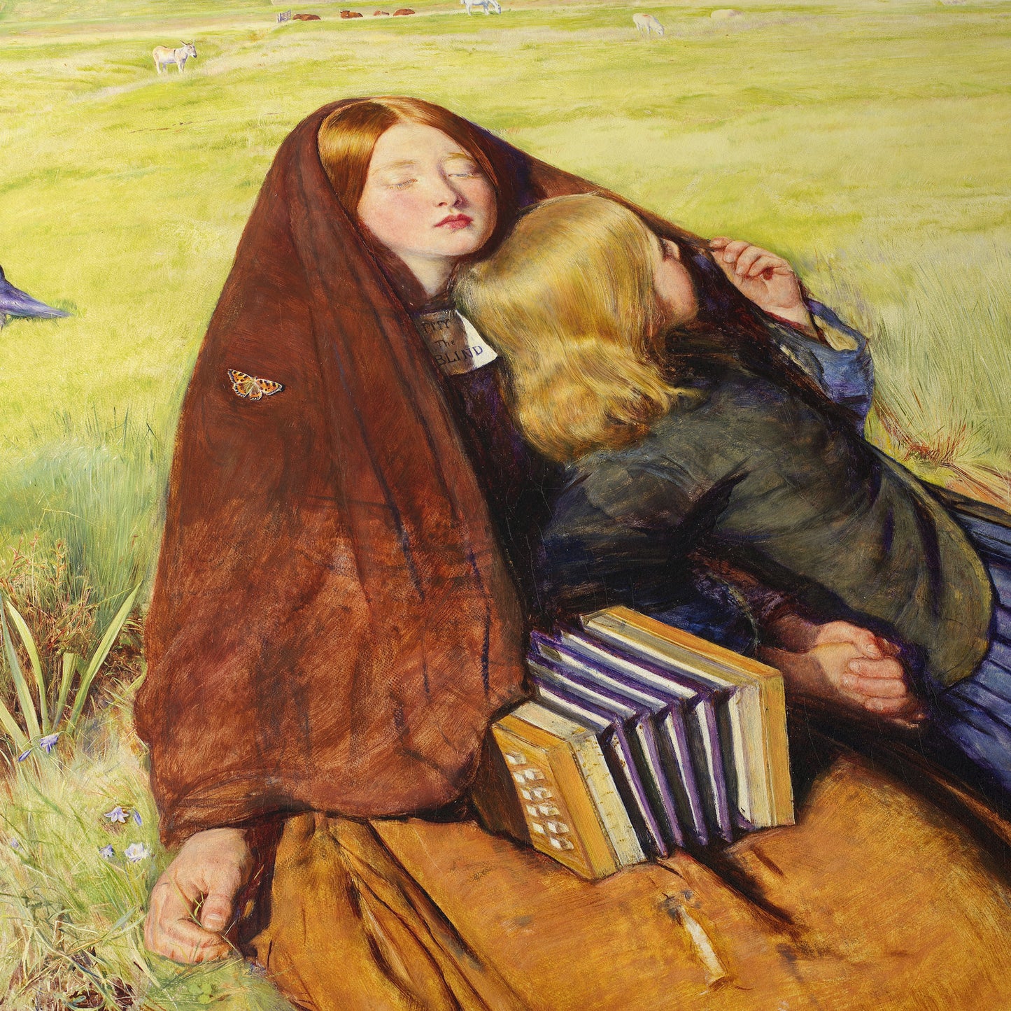 The Blind Girl | John Everett Millais | 1856