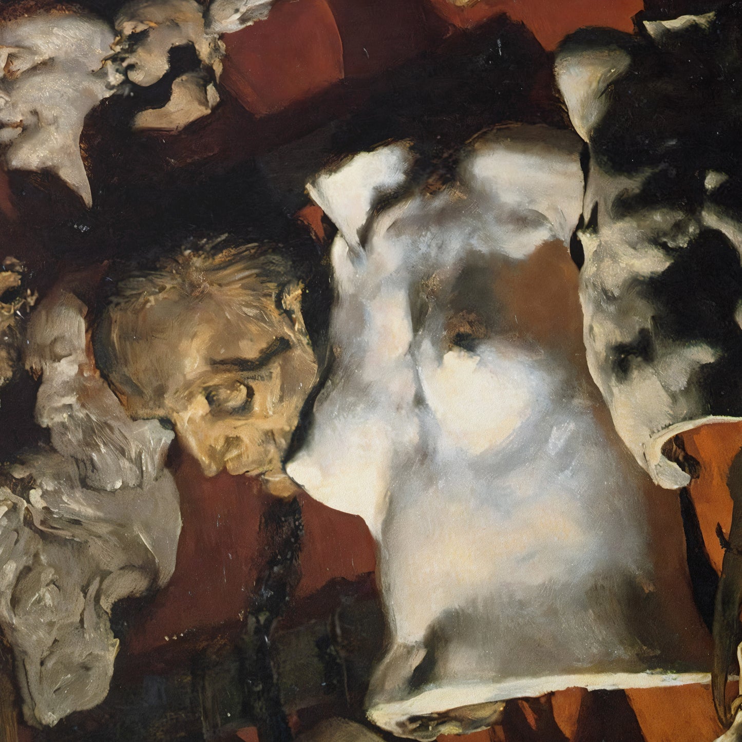 Studio Wall | Adolph Menzel | 1872