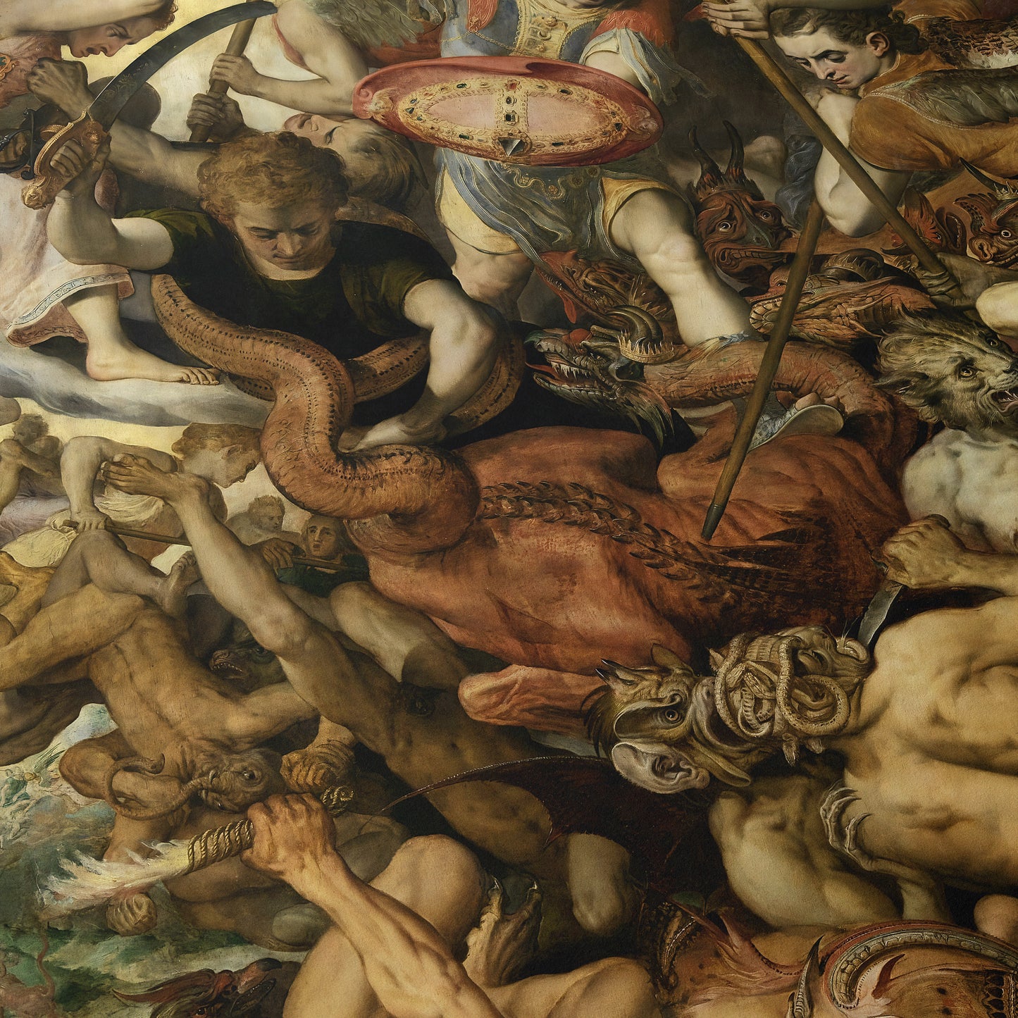 The Fall of the Rebel Angels | Frans Floris | 1554