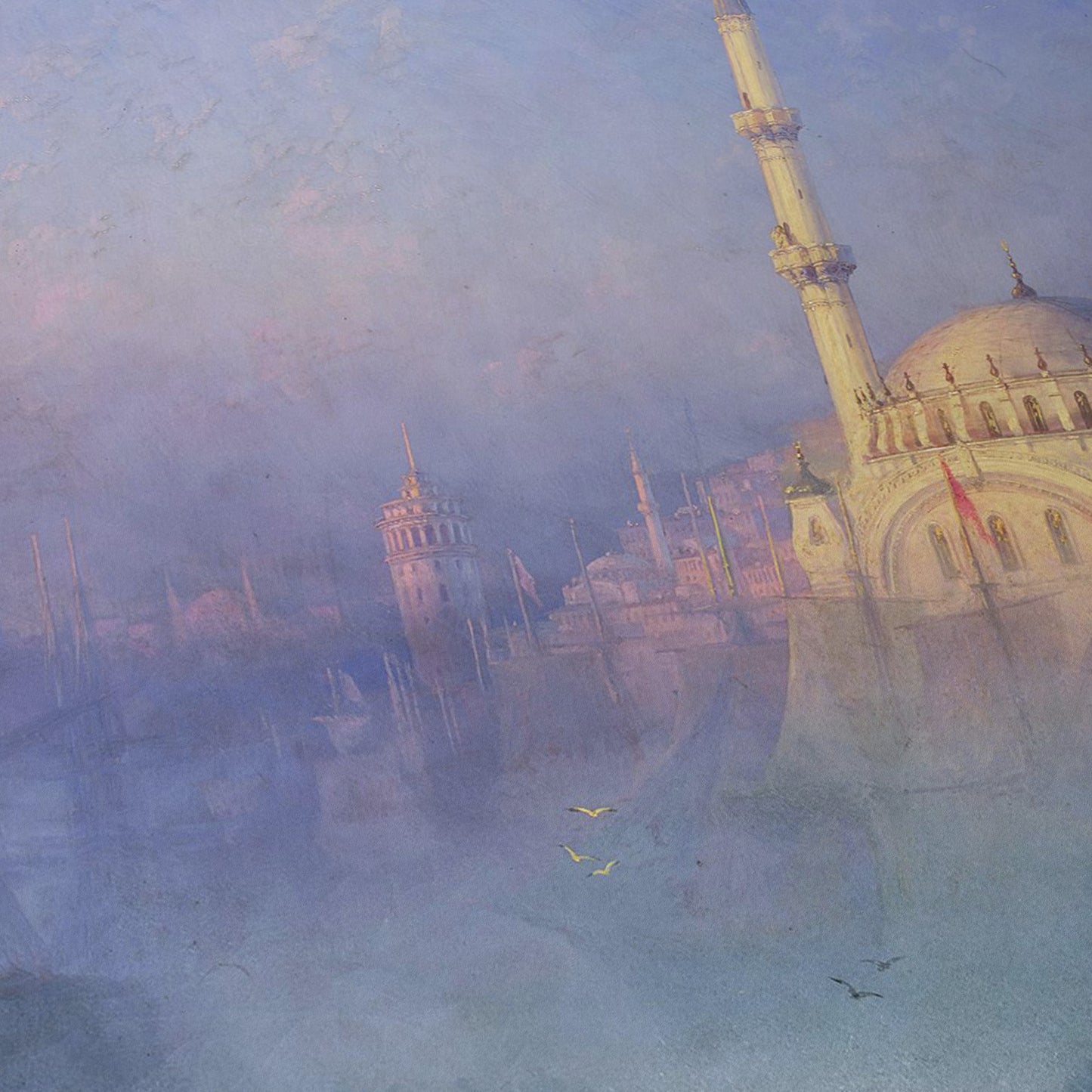 Constantinople, the Top-Kahné Mosque | Ivan Aivazovsky | 1884