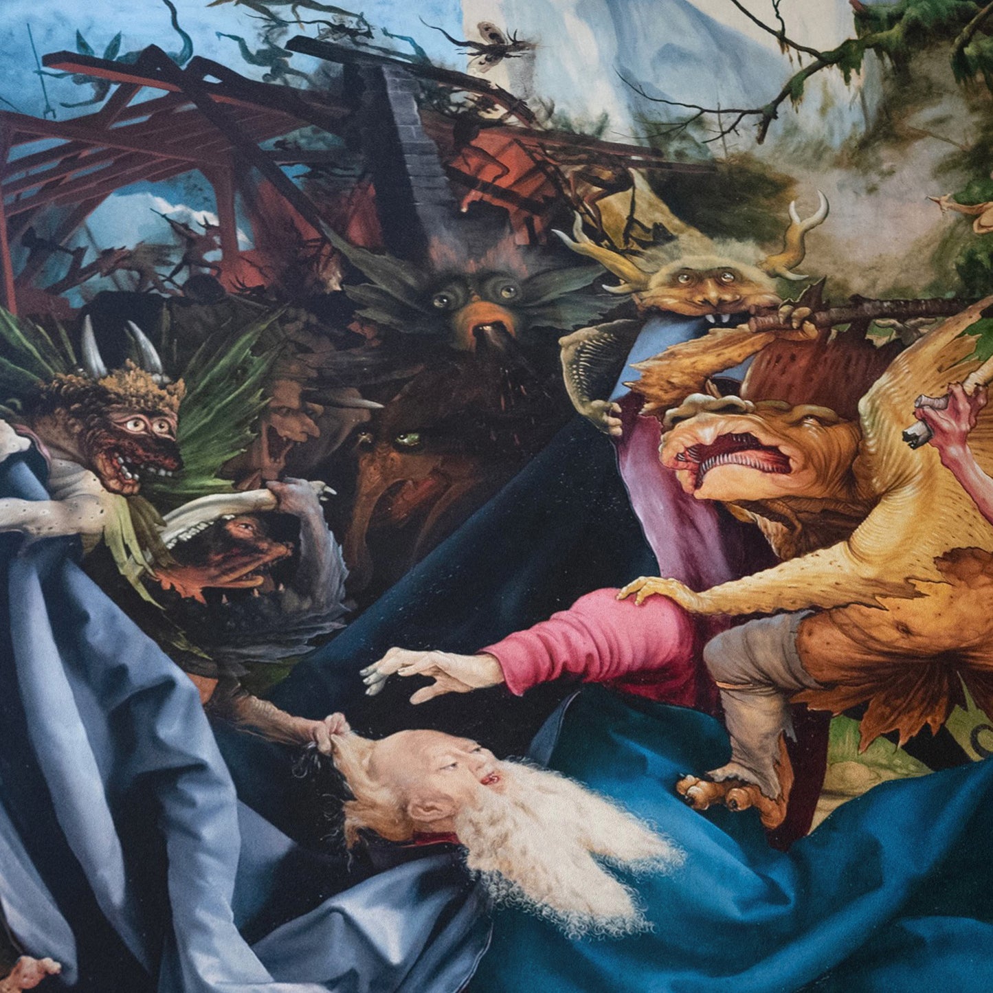 Isenheim Altarpiece: The Temptation of Saint Anthony | Matthias Grünewald | c. 1512-16