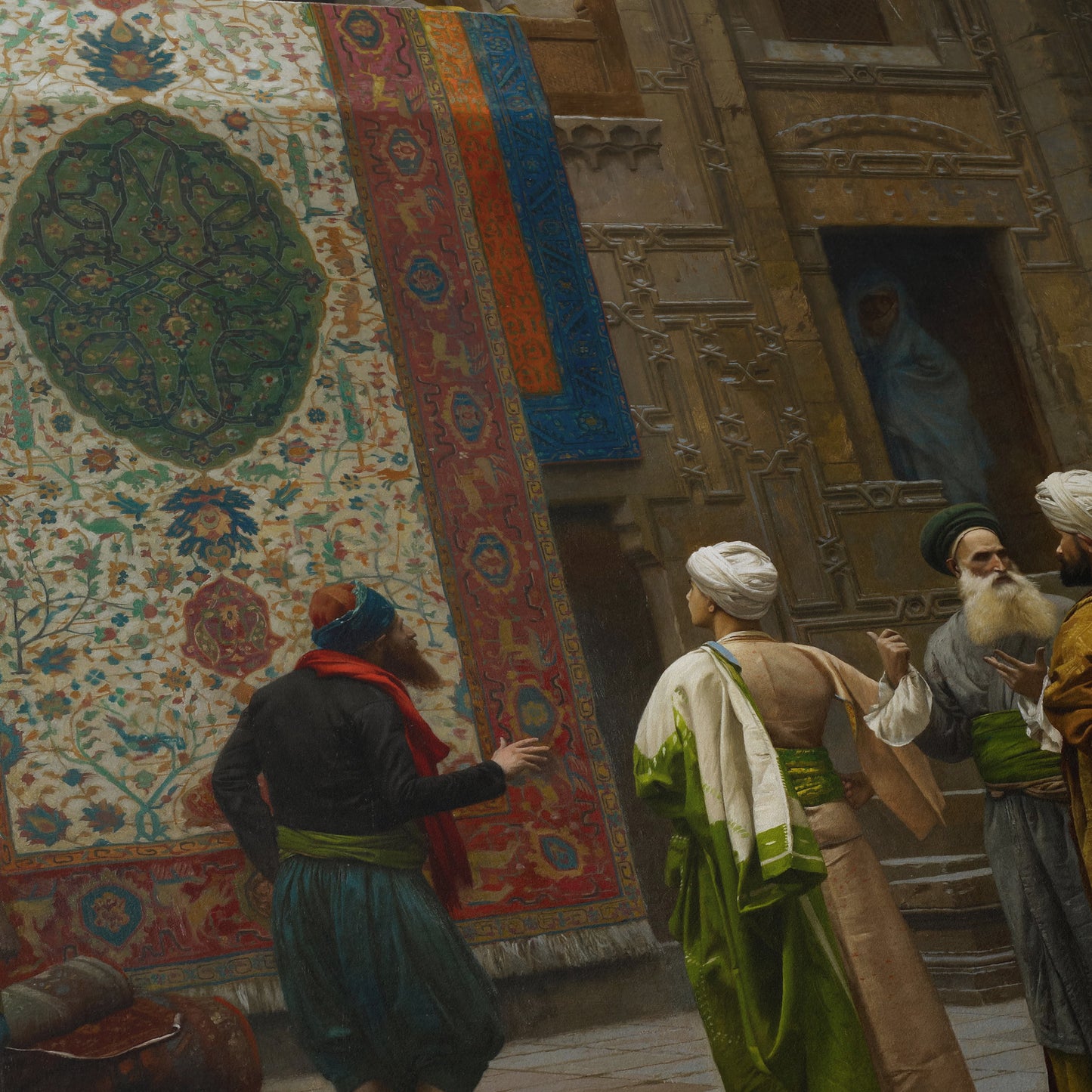 The Carpet Merchant | Jean-Léon Gerôme | c. 1887