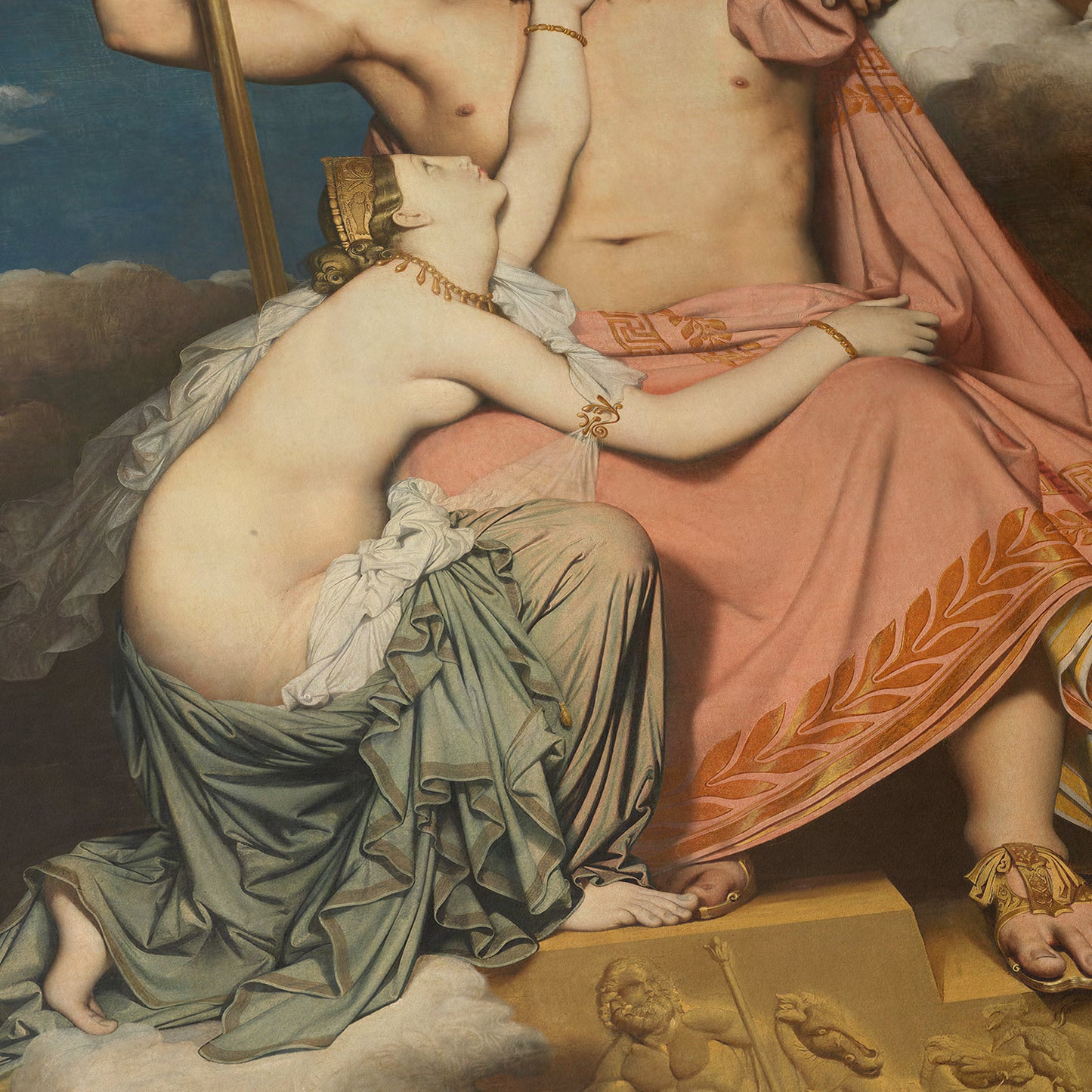 Jupiter and Thetis | Jean-Auguste-Dominique Ingres | 1811