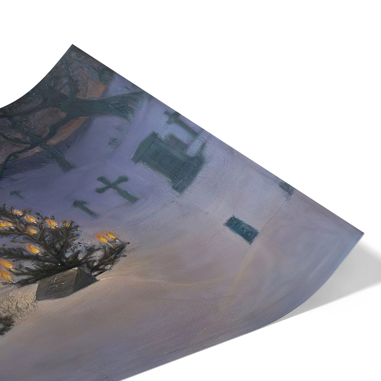 Christmas Eve at the Grave | Otto Hesselbom | 1896