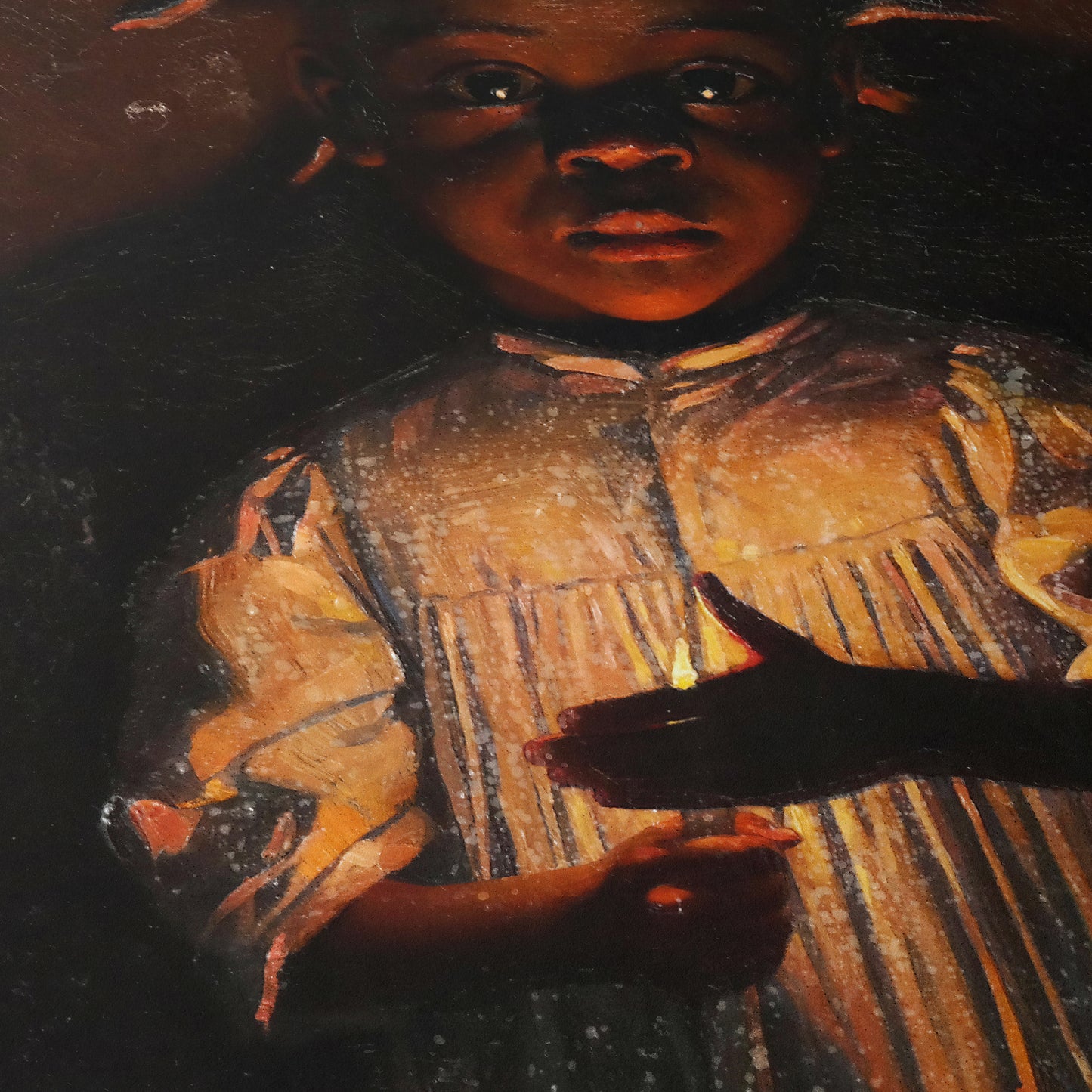 Girl with Candle | Elbridge Ayer Burbank | 1896