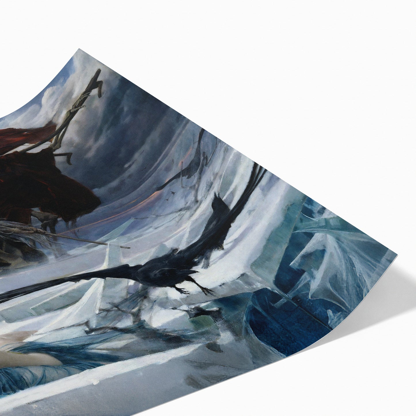 Ahasuerus at the End of the World | Adolf Hirémy-Hirschl | 1888