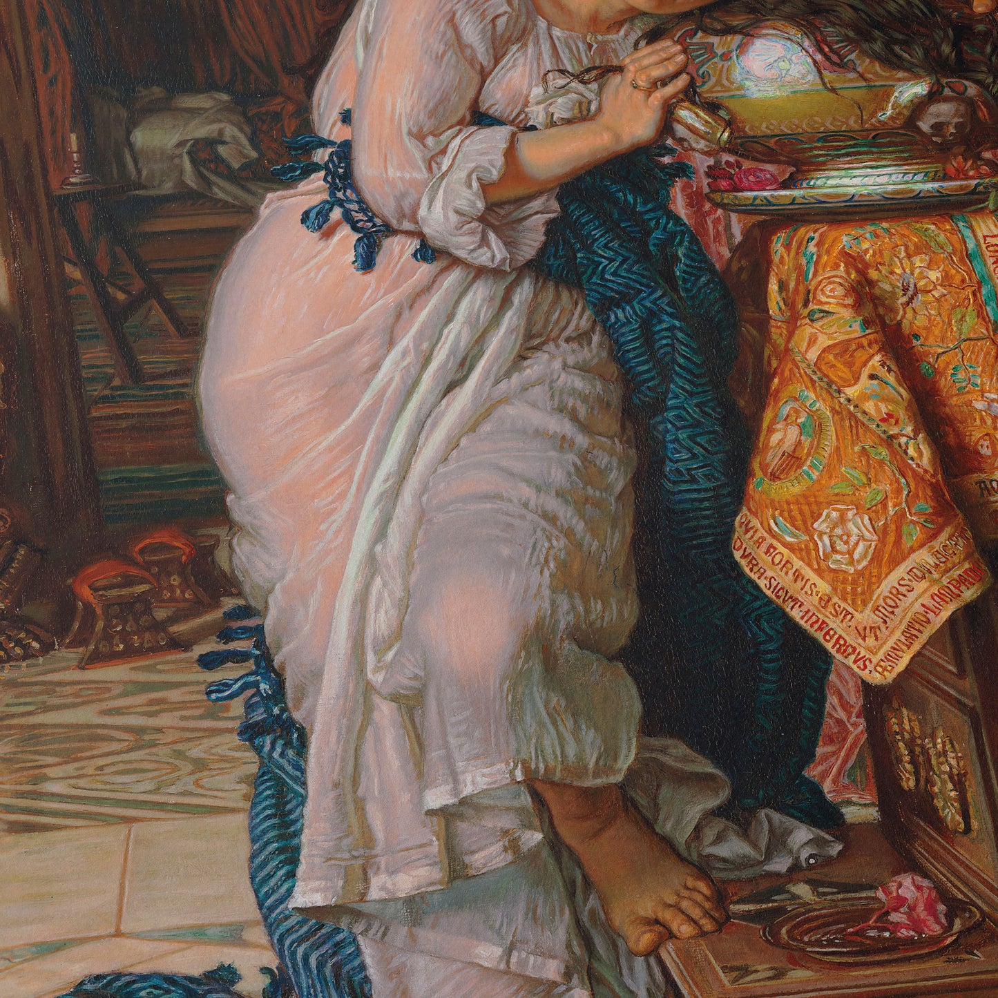 Isabella and the Pot of Basil | William Holman Hunt | 1868