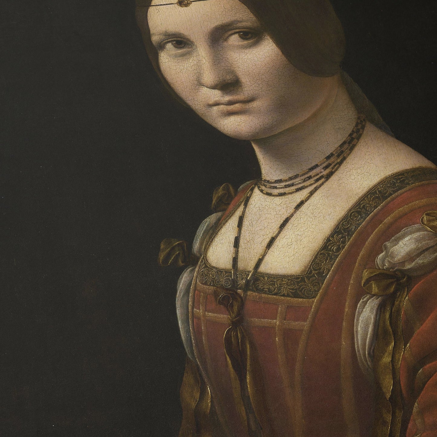 La Belle Ferronière | Leonardo da Vinci | c. 1490