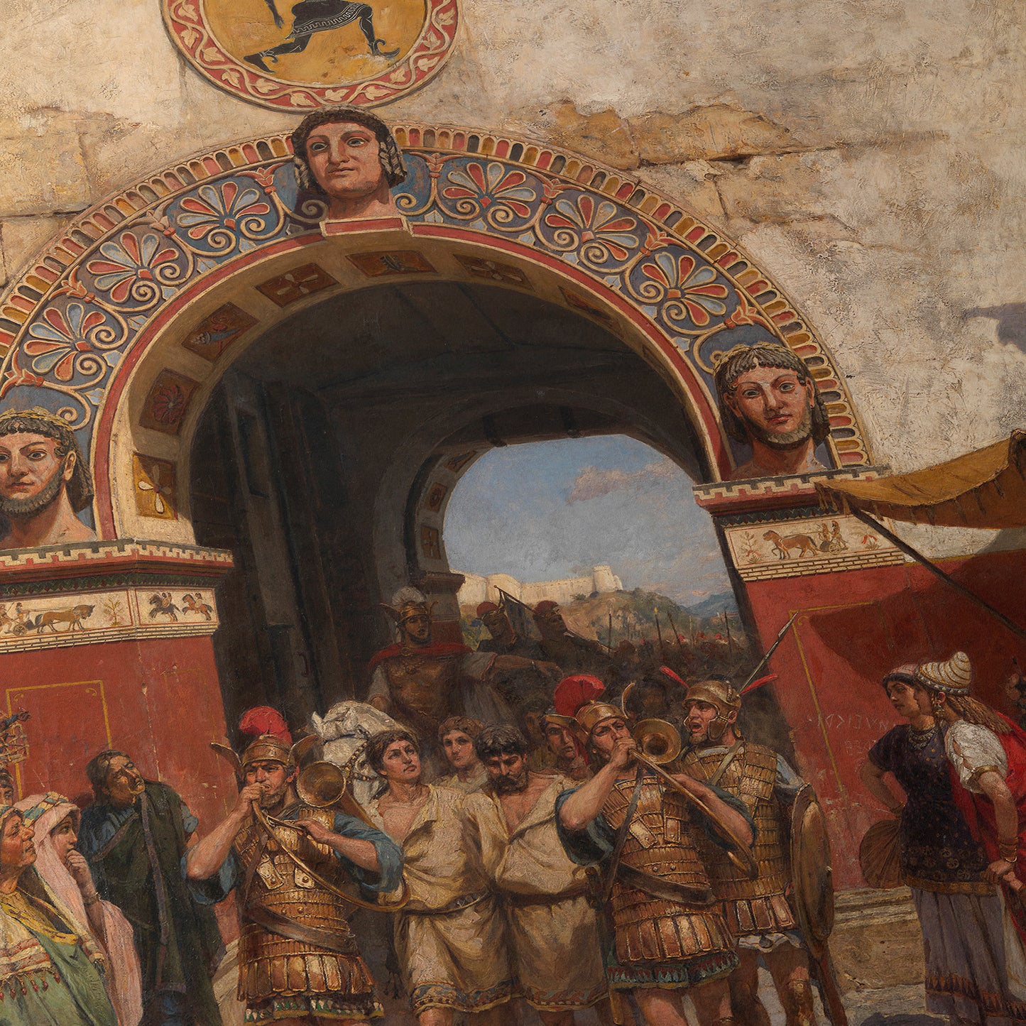 Returning With Captives | Aleksandr Svedomsky | 1884