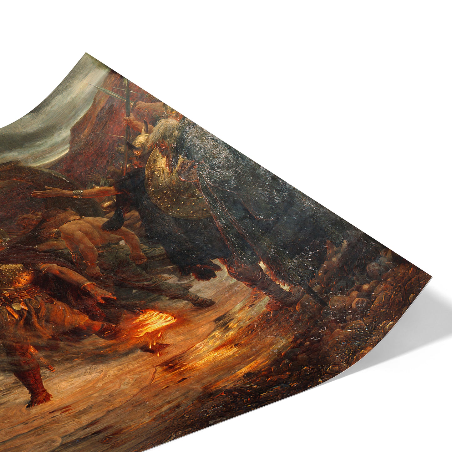 The Funeral of a Viking | Sir Frank Dicksee | 1893