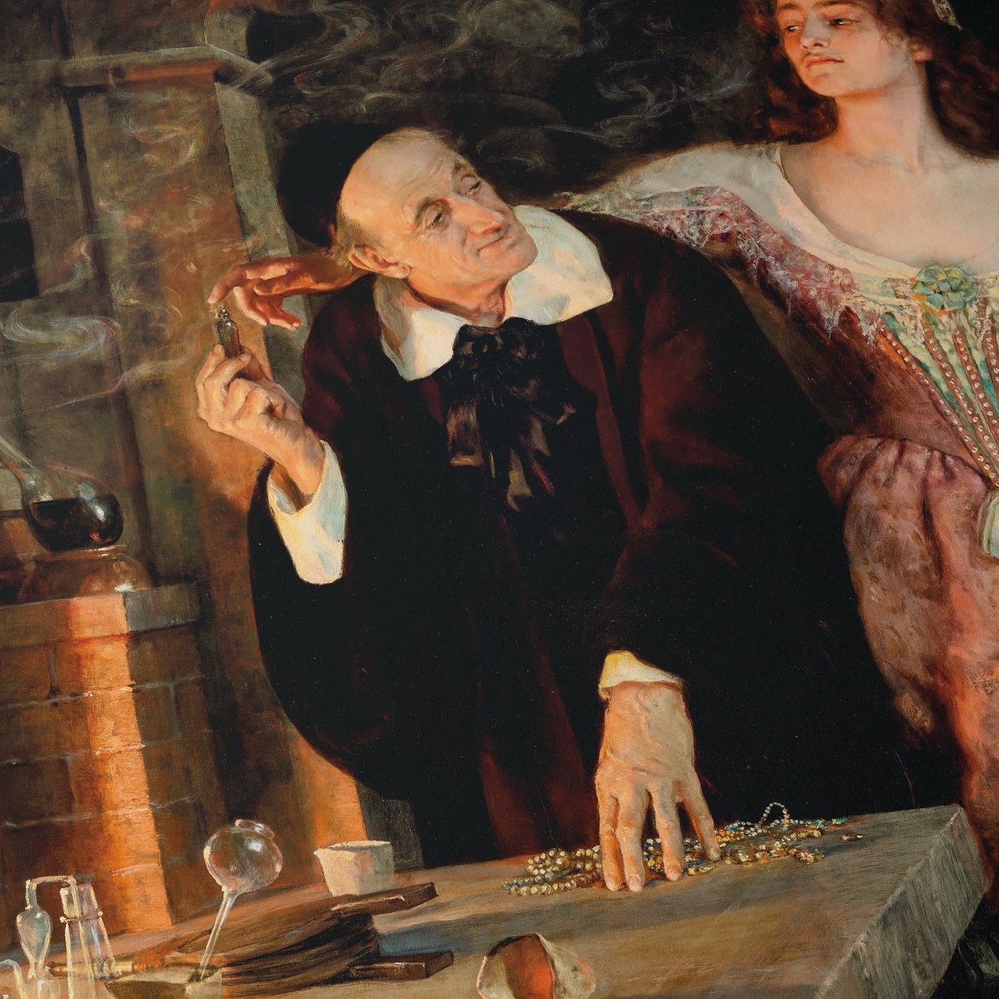 The Laboratory | John Collier | 1895