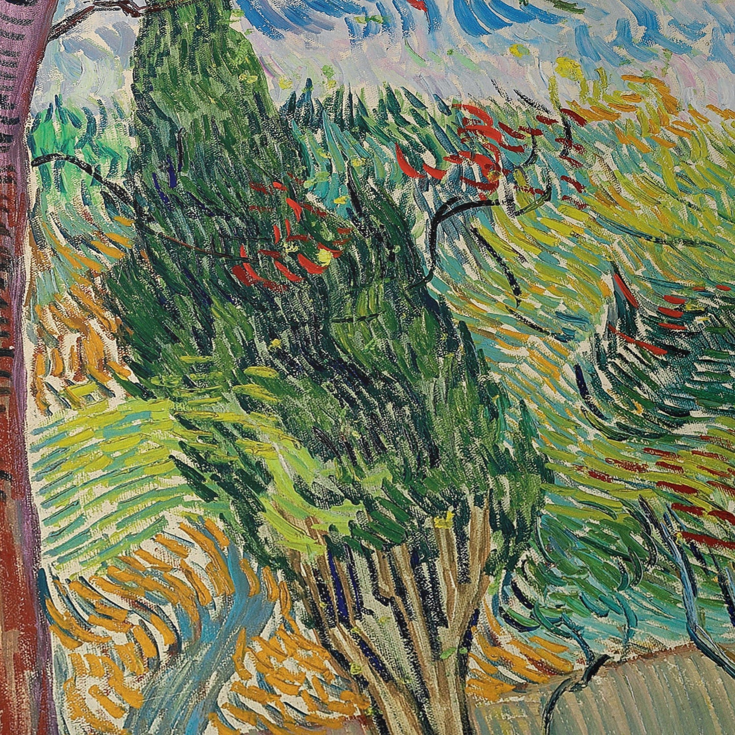 The Park at the Saint-Paul Hospital | Vincent van Gogh | 1889
