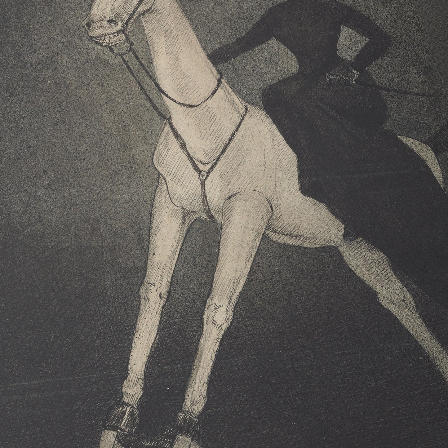 The Lady on the Horse | Alfred Kubin | 1901