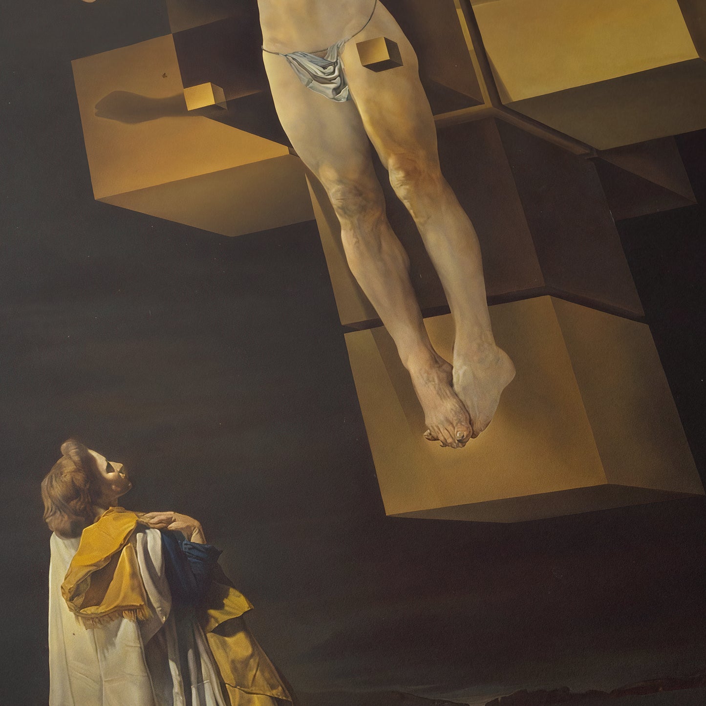 Crucifixion (Corpus Hypercubus) | Salvador Dalí | 1954