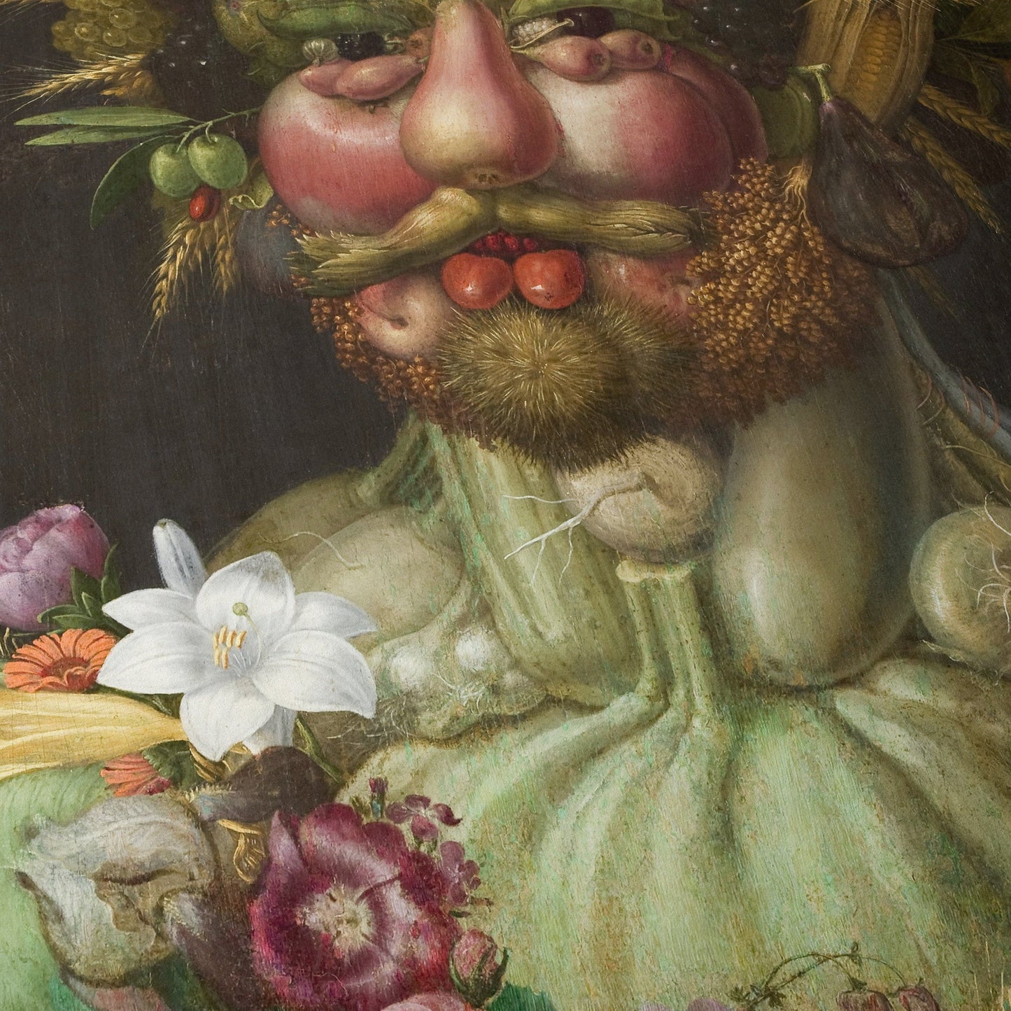 Rudolf II of Habsburg as Vertumnus | Giuseppe Arcimboldo | 1590