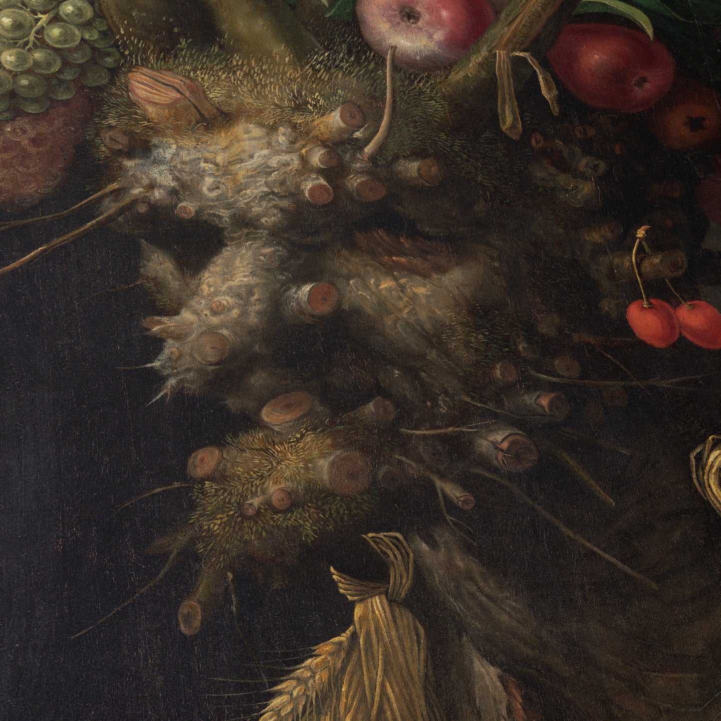 Four Seasons in One Head | Giuseppe Arcimboldo | 1590