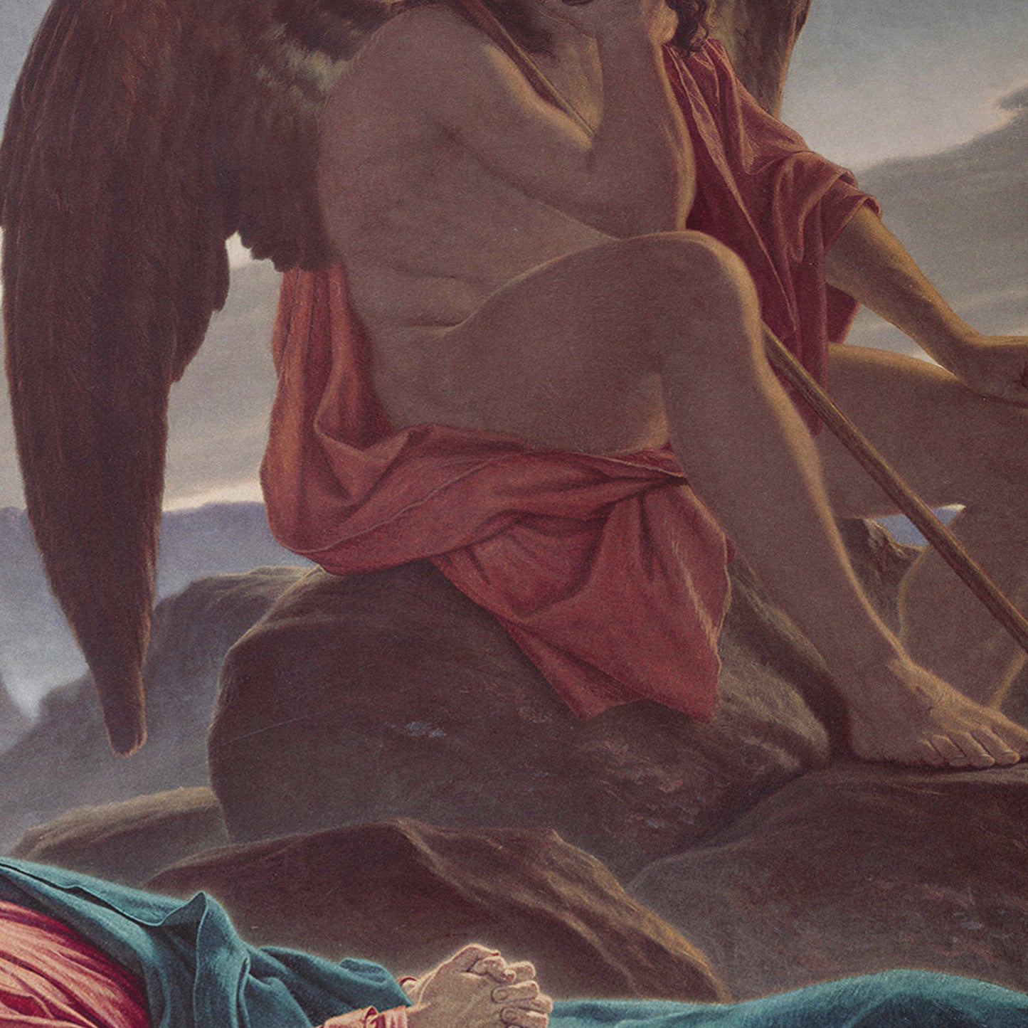 Satan Watching the Sleep of Christ | Sir Joseph Noel Paton | 1874