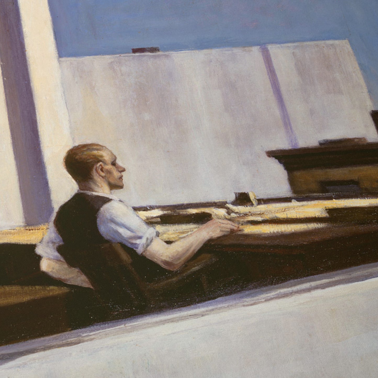 Office in a Small City | Edward Hopper | 1953