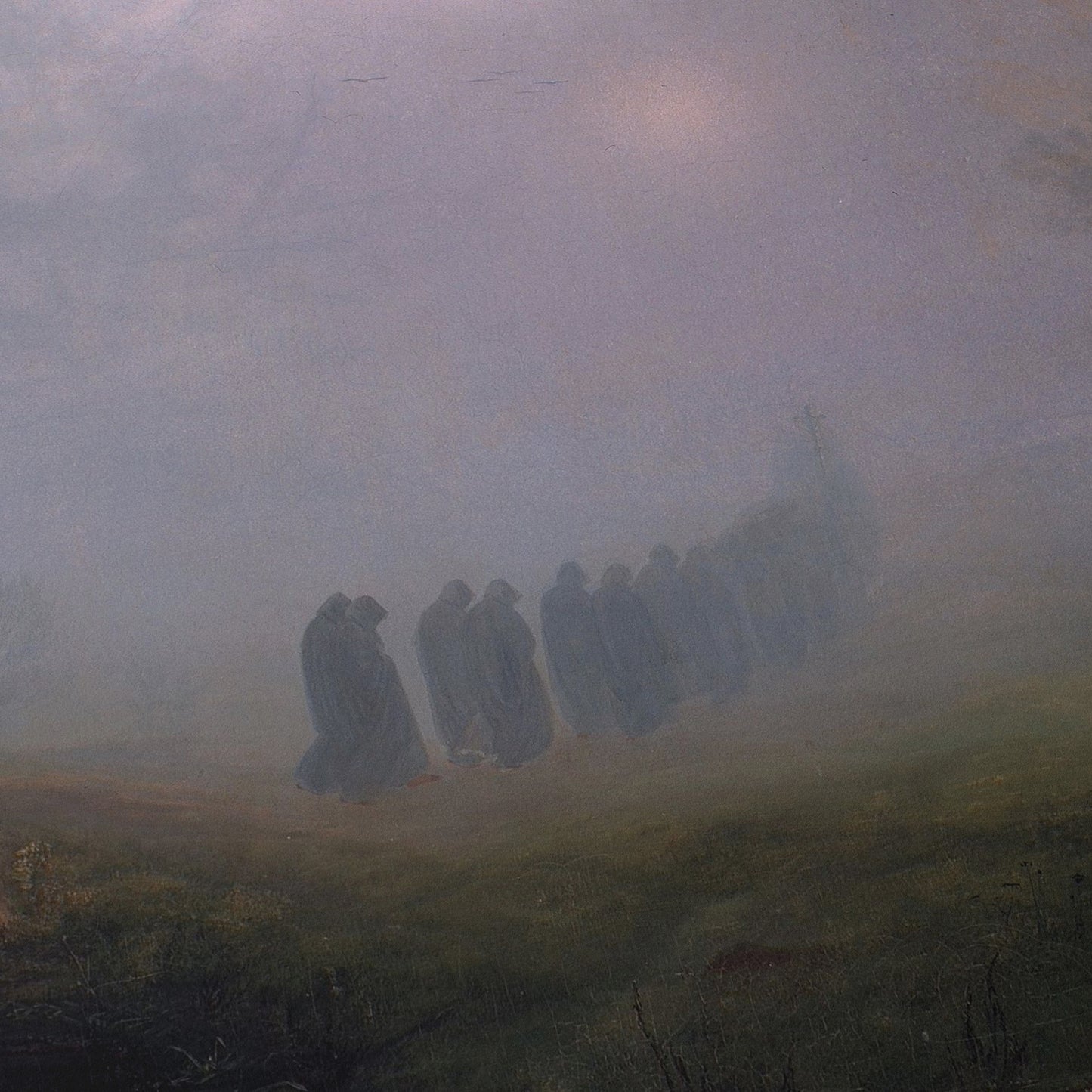 Procession in the Fog | Ernst Ferdinand Oehme | 1828