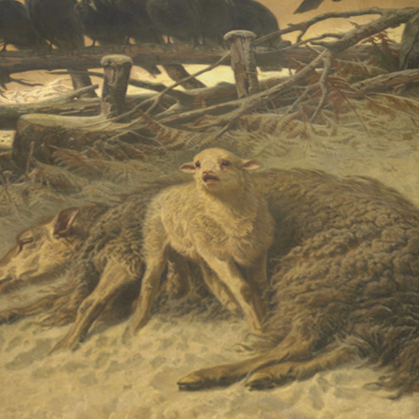 The Orphan | August Friedrich Schenck | c. 1885