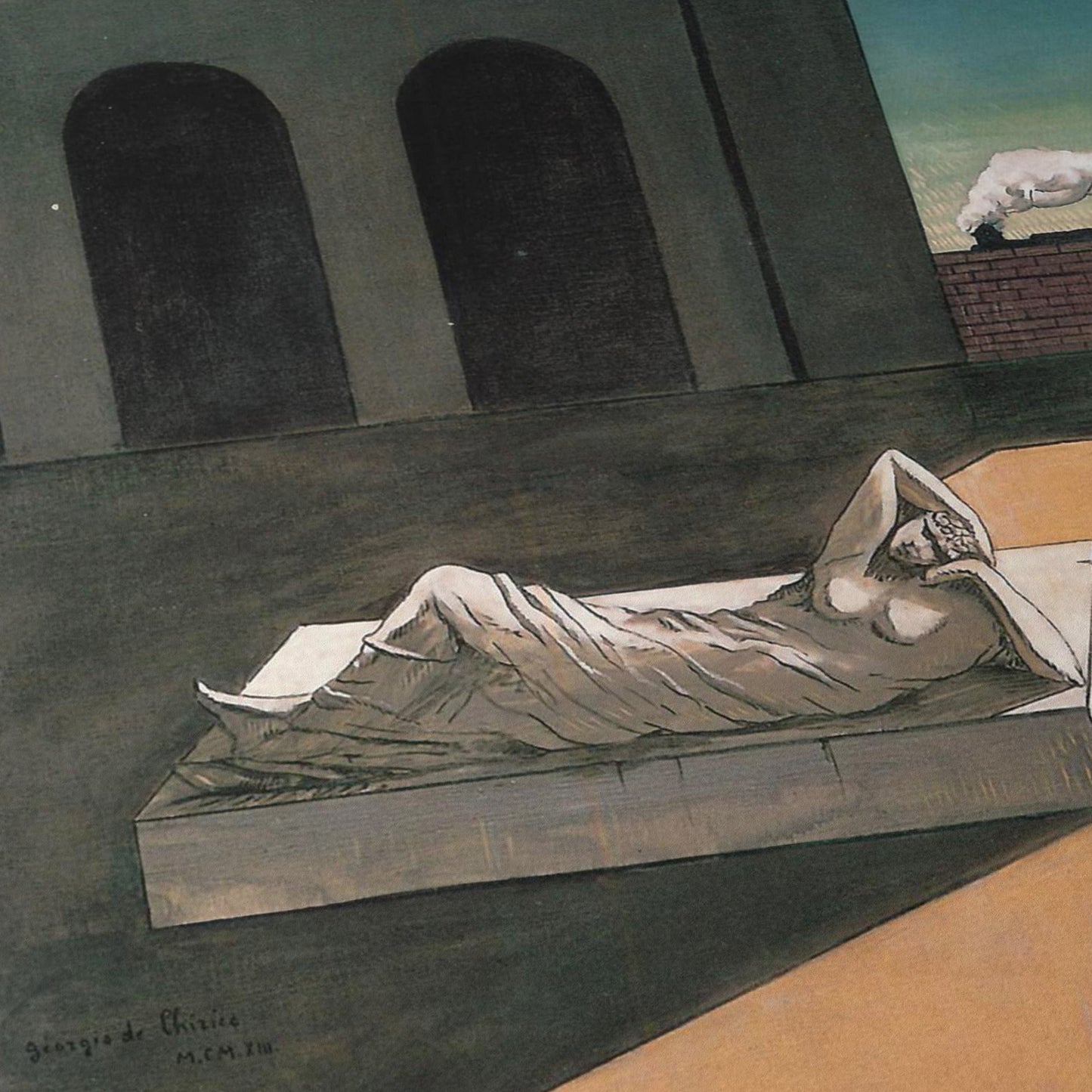 Ariadne | Giorgio de Chirico | 1913