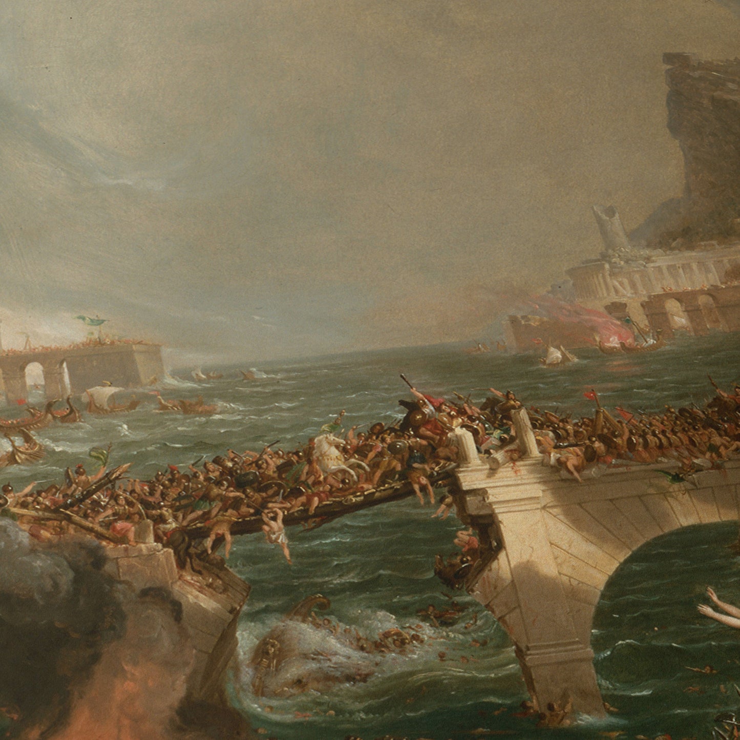 Destruction | Thomas Cole | 1836