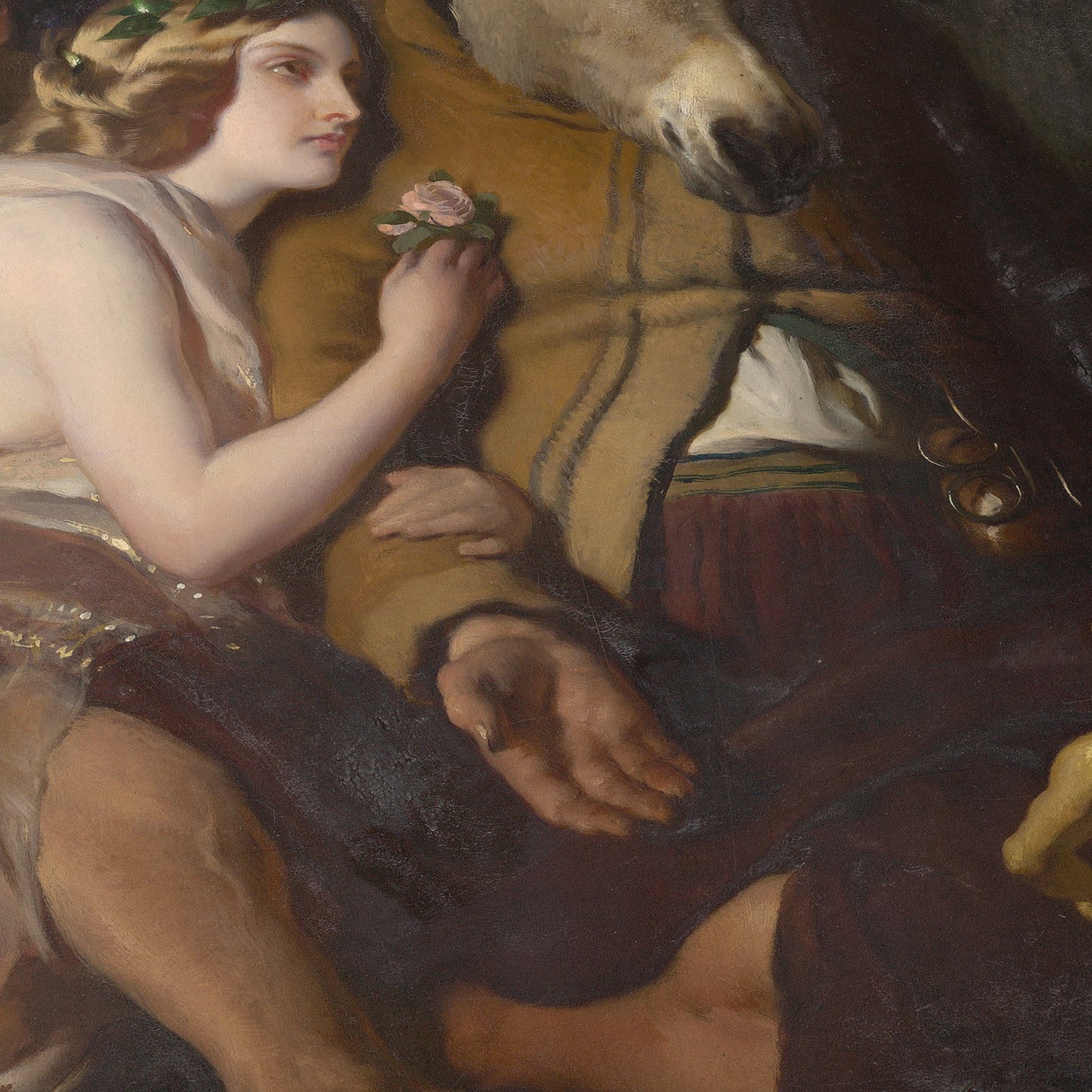 A Midsummer Night's Dream. Titania and Bottom | Sir Edwin Landseer | 1851