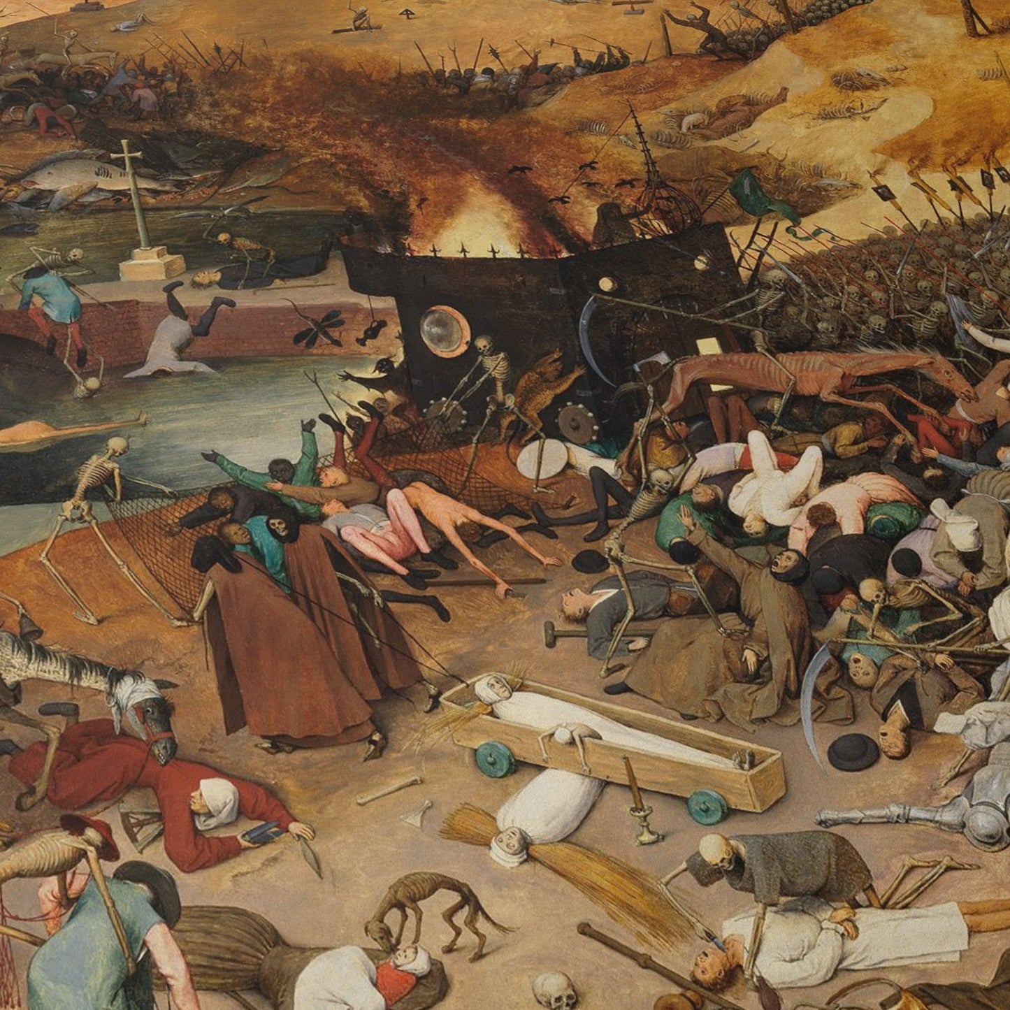 The Triumph of Death | Pieter Bruegel the Elder | c. 1562