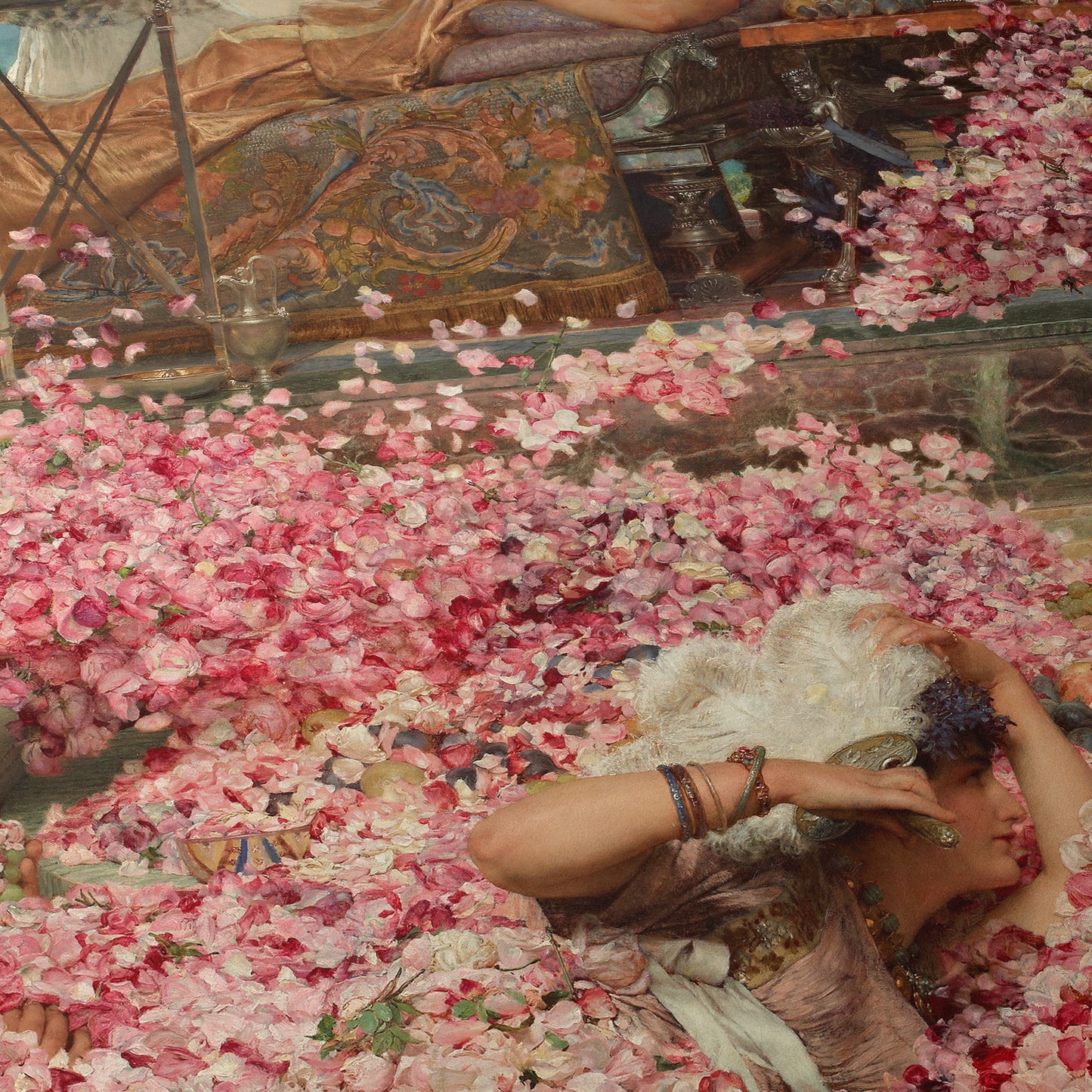 The Roses of Heliogabalus | Sir Lawrence Alma-Tadema | 1888