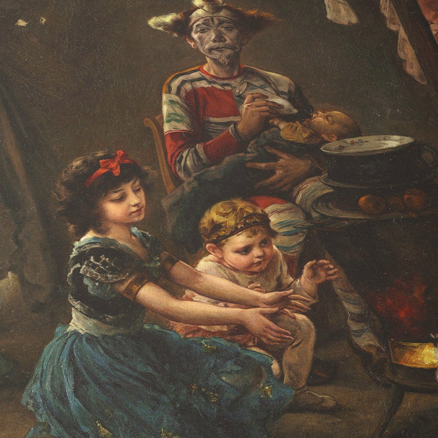 Behind the Scenes | Ludwig Knaus | 1880