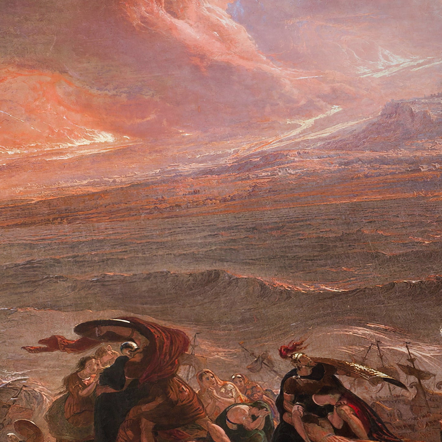 The Destruction of Pompeii and Herculaneum  | John Martin | c. 1821