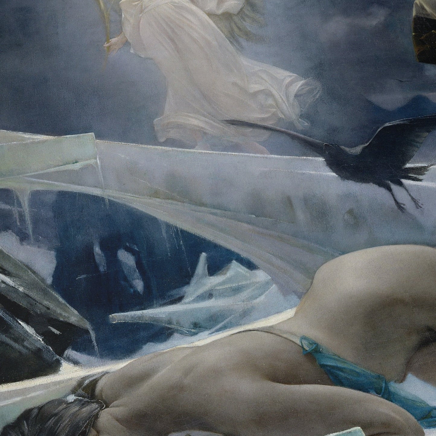 Ahasuerus at the End of the World | Adolf Hirémy-Hirschl | 1888