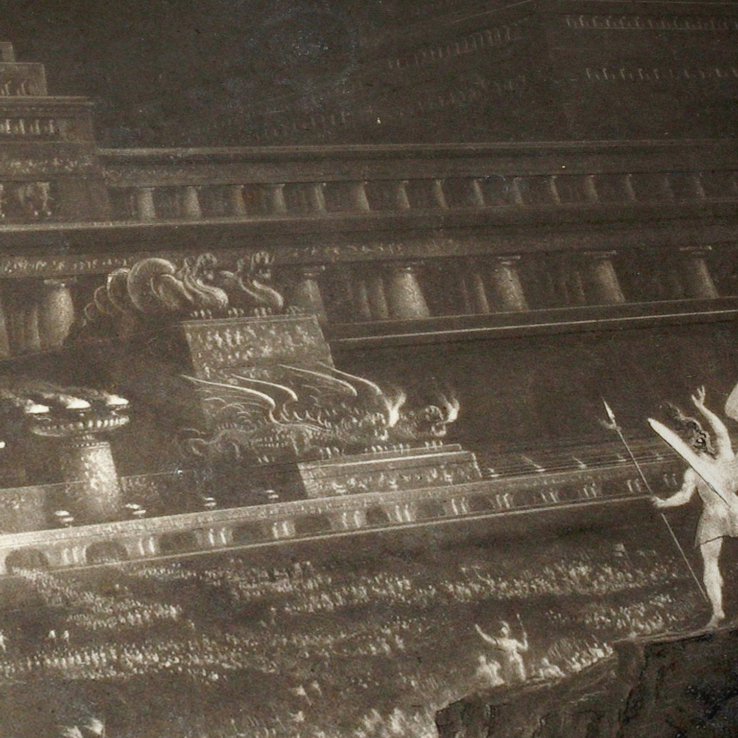 Pandemonium (Mezzotint) | John Martin | 1823-27