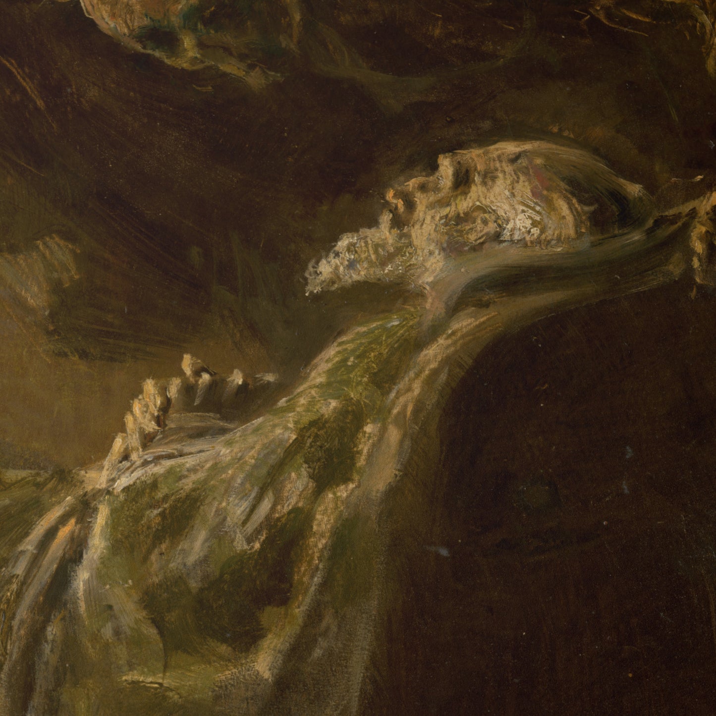 Old Man's Death | László Mednyánszky | 1890