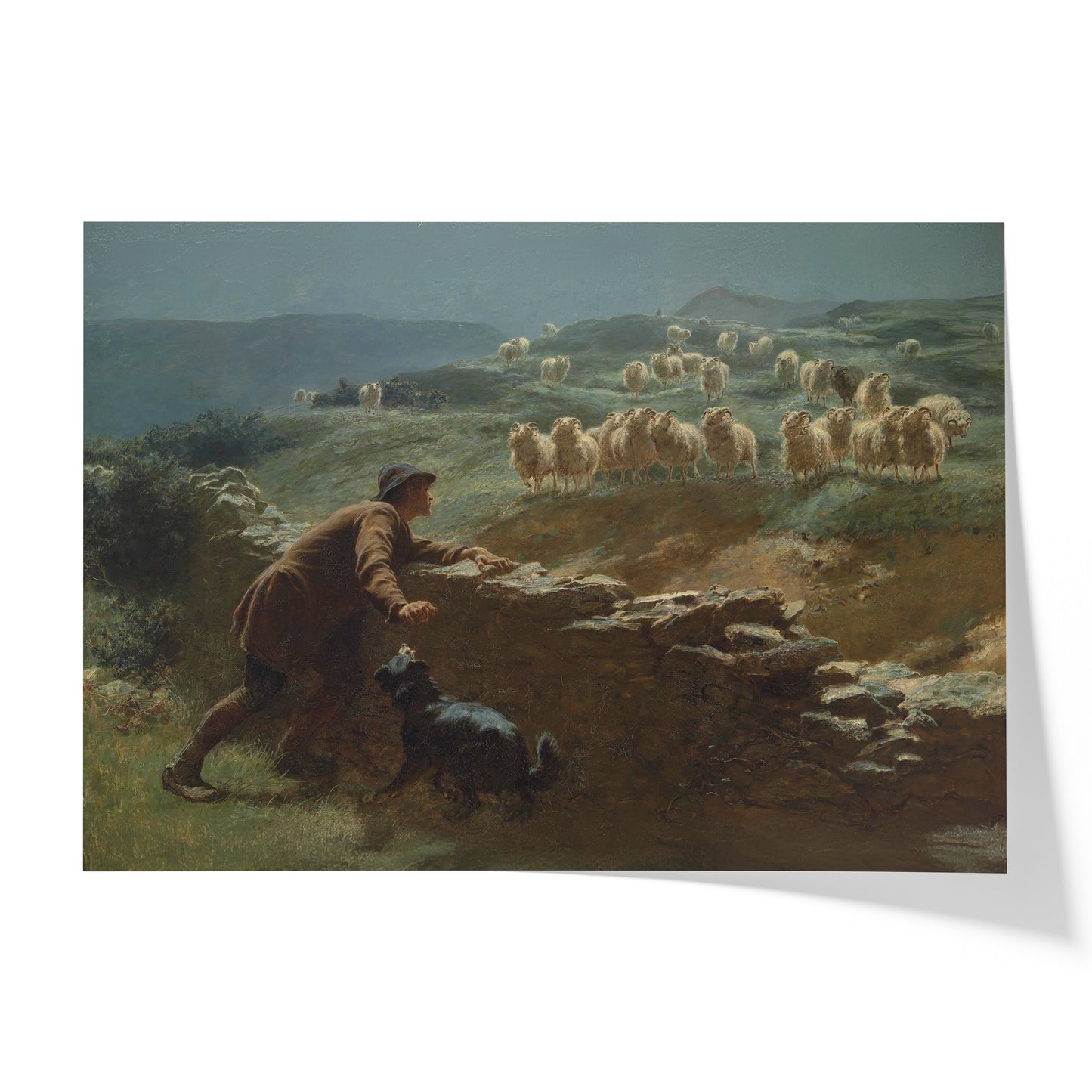 The Sheepstealer | Briton Rivière | 1884