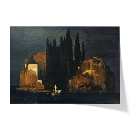 The Isle Of The Dead (First Version) | Arnold Böcklin | 1880