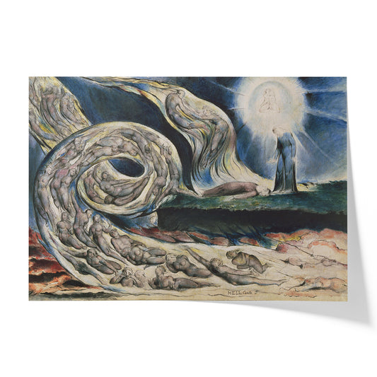 The Lovers' Whirlwind | William Blake | 1824-27