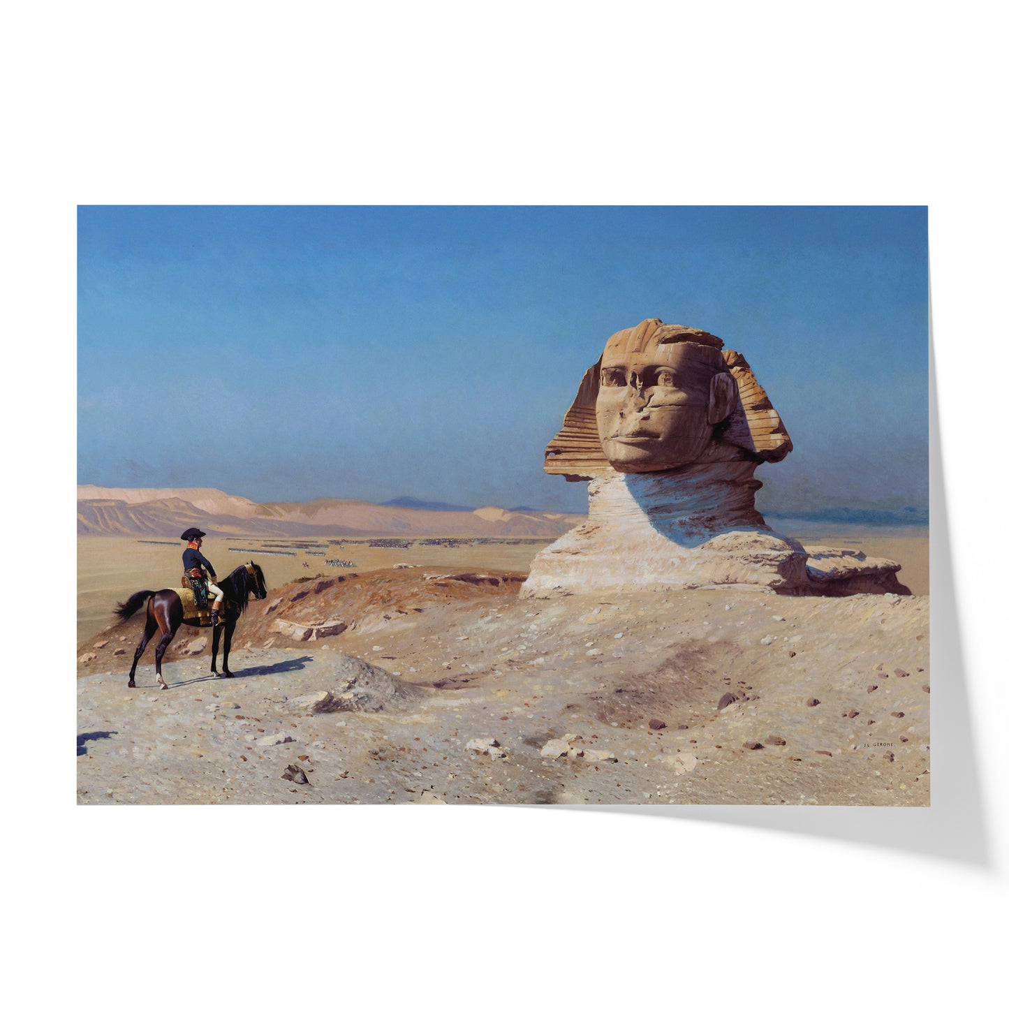 Bonaparte Before the Sphinx | Jean-Léon Gérôme | 1886