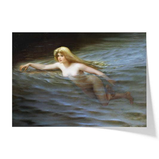 A Sea Nymph | Luis Ricardo Falero | 1883