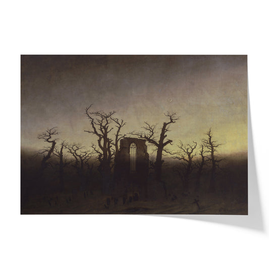 Abbey in the Oakwood | Caspar David Friedrich | 1809-10