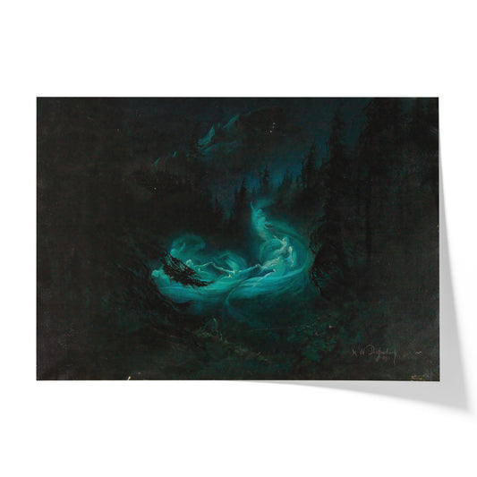 The Fairy Dance | Karl Wilhelm Diefenbach | 1895