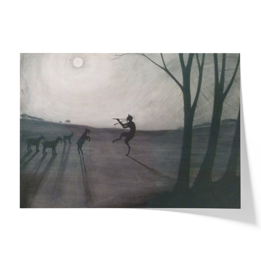 Faun by Moonlight | Léon Spilliaert | 1900