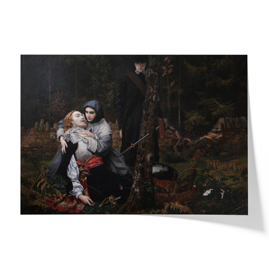 The Wounded Cavalier | William Shakespeare Burton | 1855